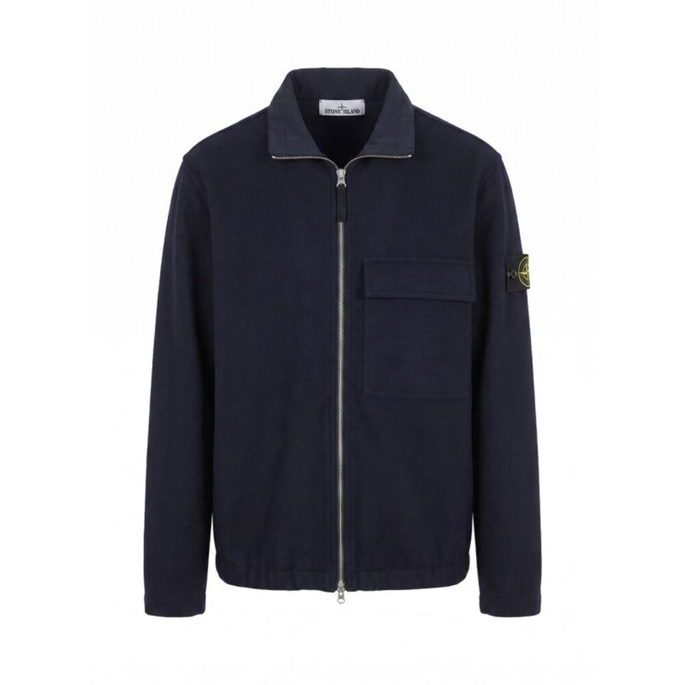 Stone Island Men Garment Dyed Shirt